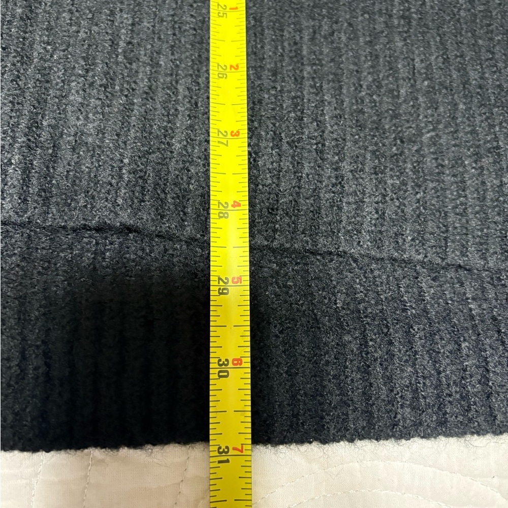 NWT - Vince Camuto Black Shaker Sweater Vest With High-Low Hem-Line - Picture 11 of 13